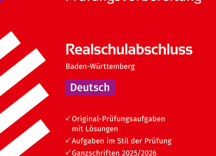STARK Deutsch - Realschulabschluss 2026 BW - Prüfungsvorbereitung
