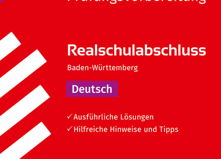 STARK Lösungen zu Deutsch - Realschulabschluss 2026 BW - Prüfungsvorbereitung inkl. Basistraining