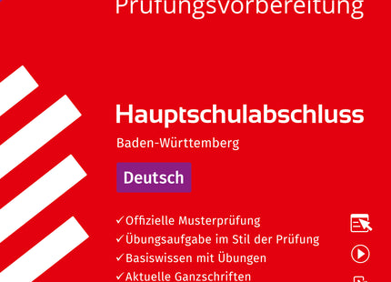 STARK Deutsch - Hauptschulabschluss 2026 BW - Prüfungsvorbereitung