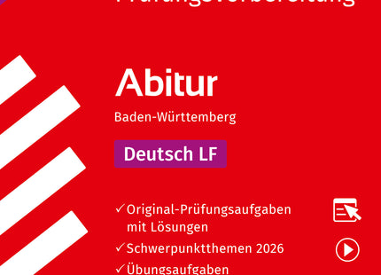 STARK Deutsch LF - Abitur 2026 BW - Prüfungsvorbereitung