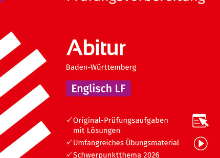 STARK Englisch LF - Abitur 2026 BW - Prüfungsvorbereitung