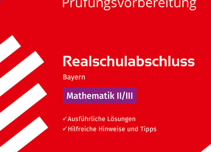 STARK Lösungen zu Mathematik II/III - Realschulabschluss 2026 Bayern - Prüfungsvorbereitung inkl. Basistraining