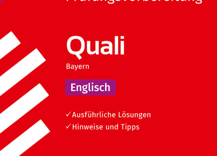 STARK Lösungen zu Englisch 9. Klasse - Quali Mittelschule 2026 Bayern - Prüfungsvorbereitung