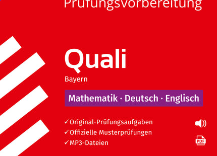 STARK Mathematik, Deutsch, Englisch 9. Klasse - Quali Mittelschule 2026 Bayern - Prüfungsvorbereitung