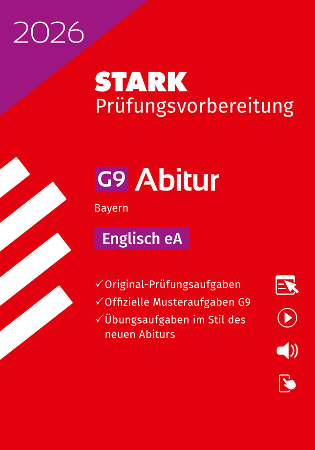 STARK Englisch eA - Abitur 2026 Bayern - Prüfungsvorbereitung