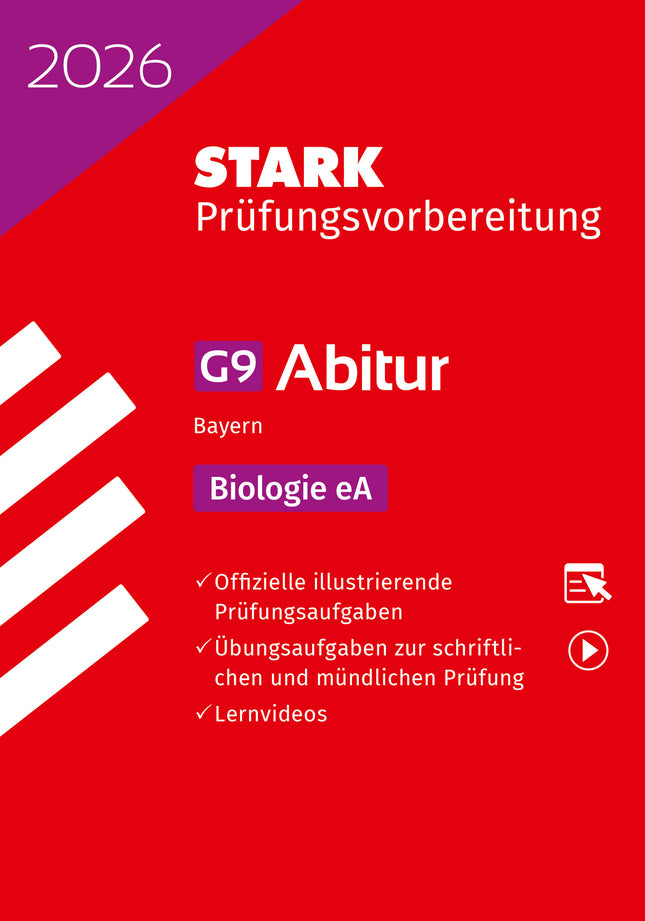 STARK Biologie eA - Abitur 2026 Bayern - Prüfungsvorbereitung