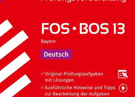 STARK Deutsch 13. Klasse - Abitur FOS/BOS 2026 Bayern - Prüfungsvorbereitung
