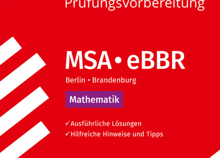 STARK Lösungen zu Mathematik - MSA/eBBR 2026 Berlin/Brandenburg - Prüfungsvorbereitung
