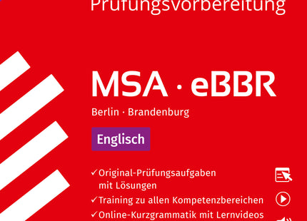 STARK Englisch - MSA/eBBR 2026 Berlin/Brandenburg - Prüfungsvorbereitung