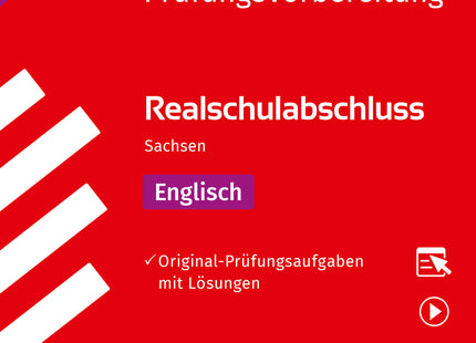 STARK Englisch - Realschulabschluss 2026 Sachsen - Prüfungsvorbereitung