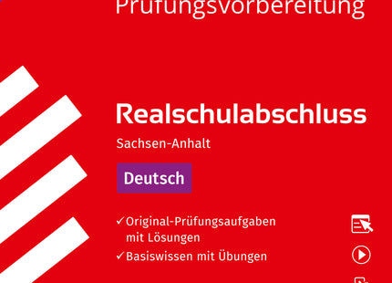 STARK Deutsch - Realschulabschluss 2026 Sachsen-Anhalt - Prüfungsvorbereitung