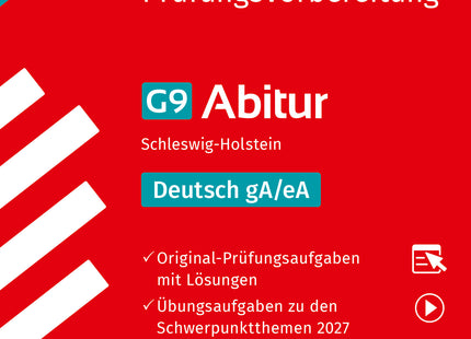 STARK Deutsch gA/eA - Abitur 2027 Schleswig-Holstein - Prüfungsvorbereitung