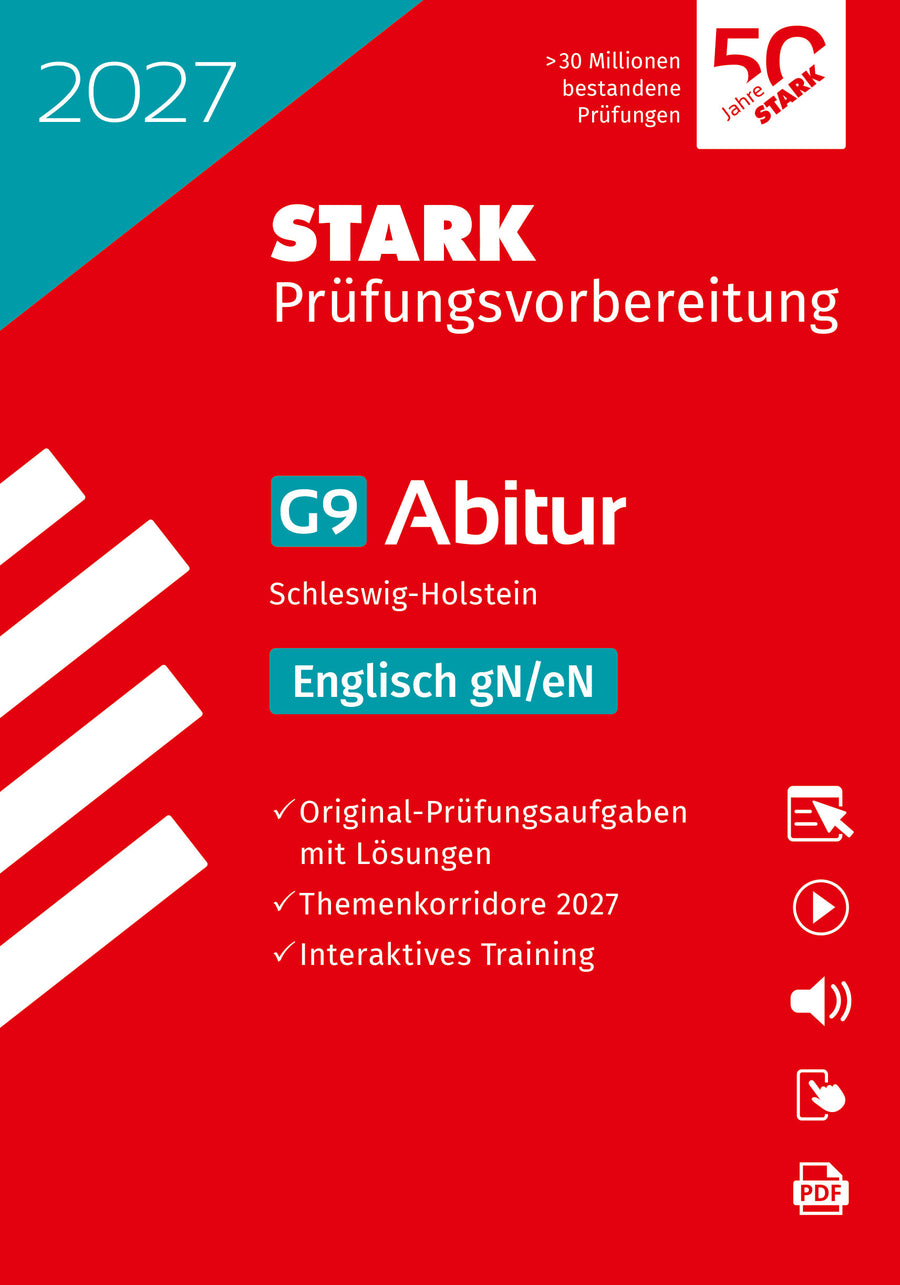 STARK Englisch gN/eN - Abitur 2027 Schleswig-Holstein - Prüfungsvorbereitung