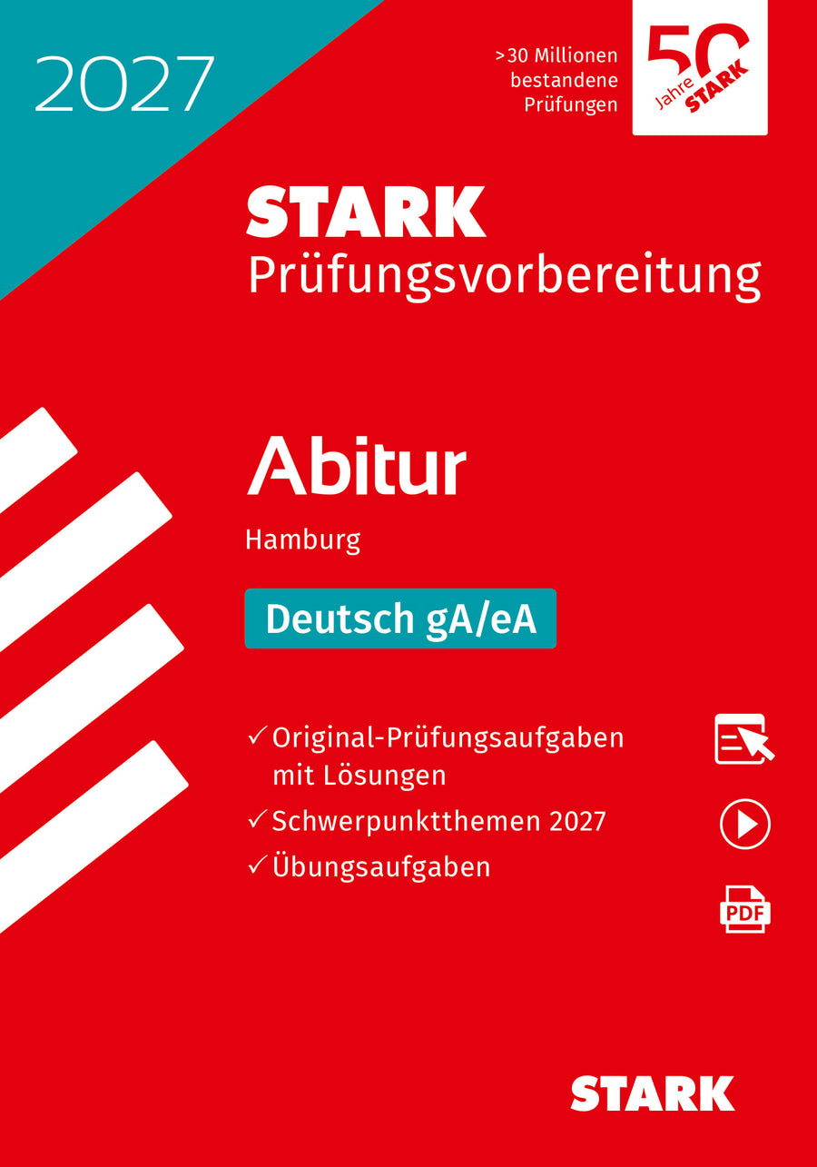STARK Deutsch - Abitur 2027 Hamburg - Prüfungsvorbereitung