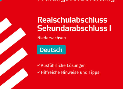STARK Lösungen zu Deutsch - Realschulabschluss 2027 Niedersachsen - Prüfungsvorbereitung