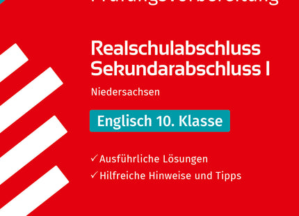 STARK Lösungen zu Englisch - Realschulabschluss 2027 Niedersachsen - Prüfungsvorbereitung