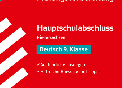 STARK Lösungen zu Deutsch 9. Klasse - Hauptschulabschluss 2027 Niedersachsen - Prüfungsvorbereitung