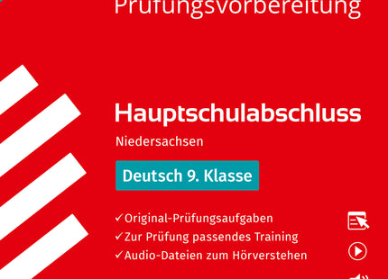 STARK Deutsch 9. Klasse - Hauptschulabschluss 2027 Niedersachsen - Prüfungsvorbereitung
