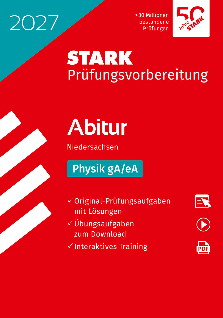 STARK Physik gA/eA - Abitur 2027 Niedersachsen - Prüfungsvorbereitung