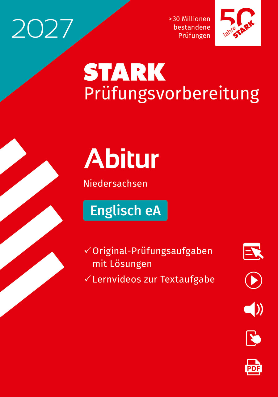 STARK Englisch eA - Abitur 2027 Niedersachsen - Prüfungsvorbereitung