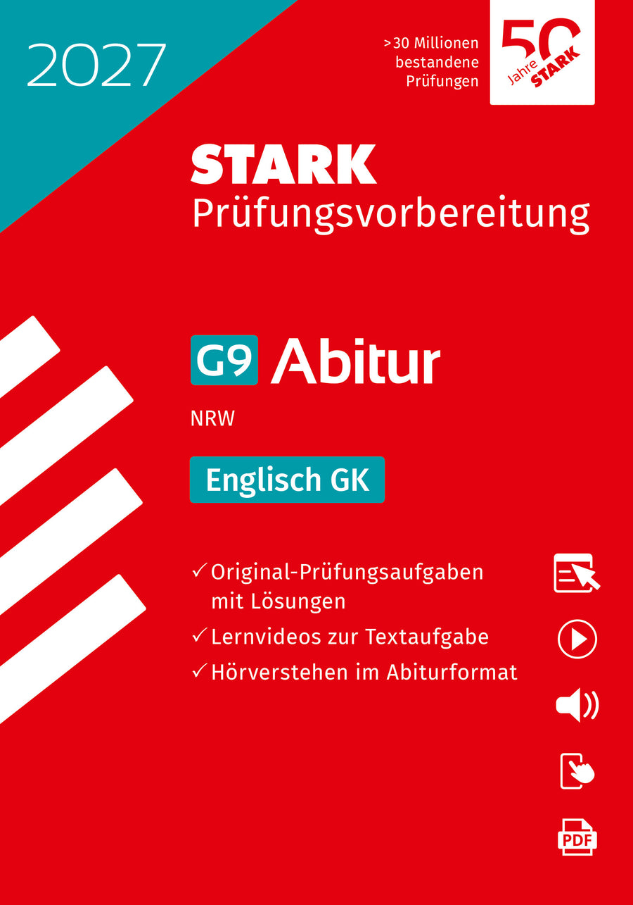 STARK Englisch GK - Abitur 2027 NRW - Prüfungsvorbereitung
