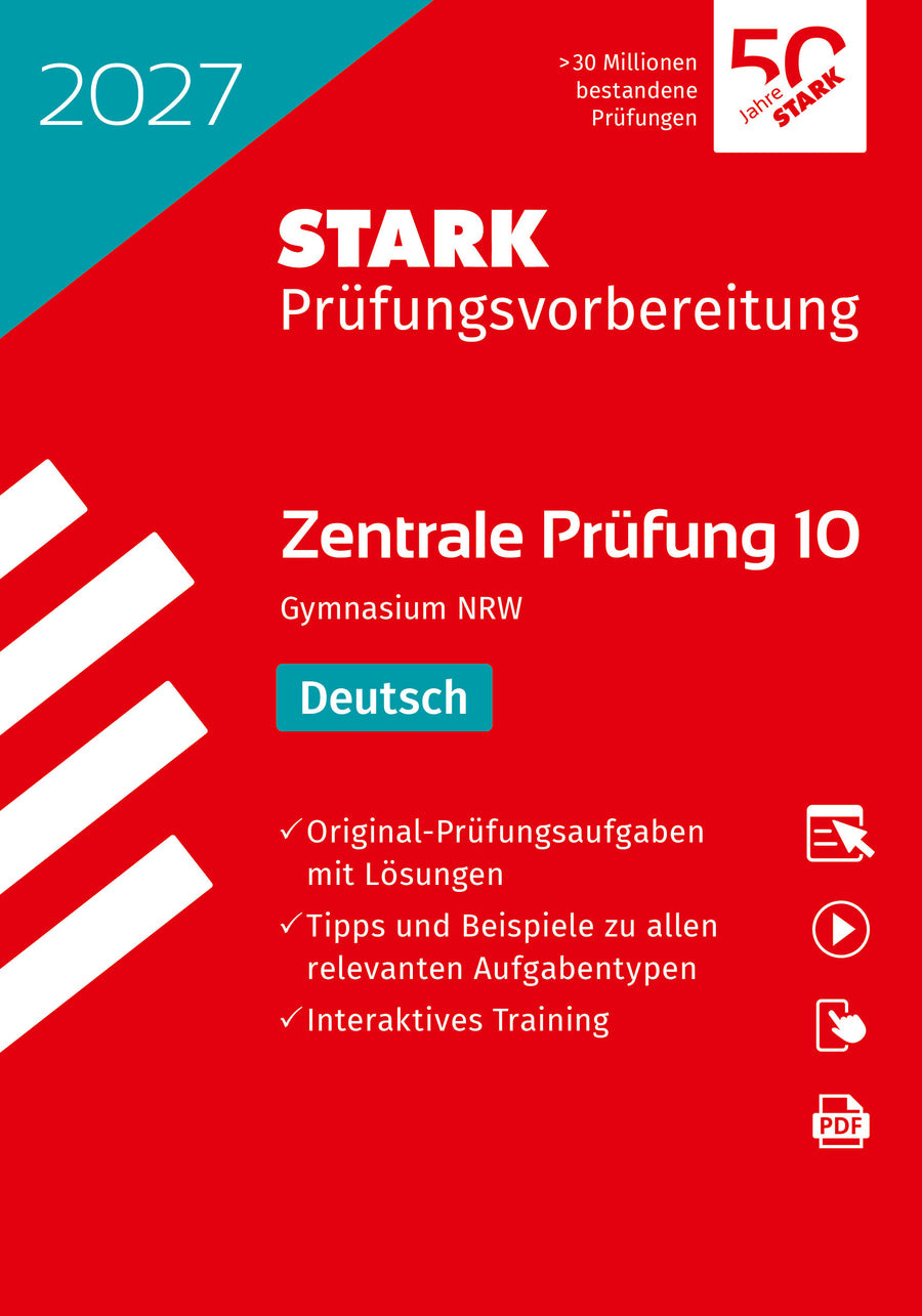 STARK Deutsch 10. Klasse - Zentrale Prüfung (ZP10) Gymnasium 2027 NRW - Prüfungsvorbereitung