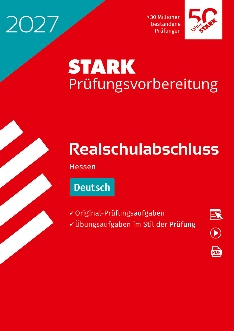 STARK Deutsch - Realschulabschluss 2027 Hessen - Prüfungsvorbereitung