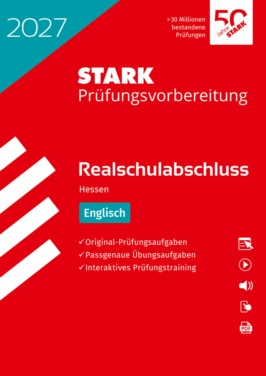 STARK Englisch - Realschulabschluss 2027 Hessen - Prüfungsvorbereitung