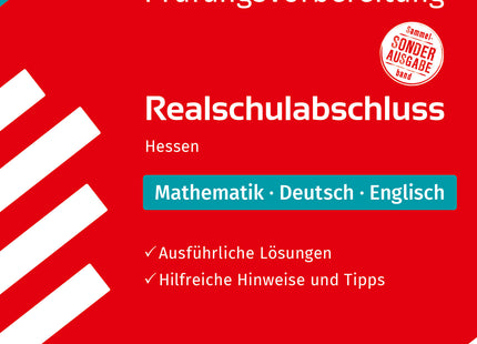 STARK Lösungen zu Mathematik, Deutsch, Englisch - Realschulabschluss 2027 Hessen - Prüfungsvorbereitung