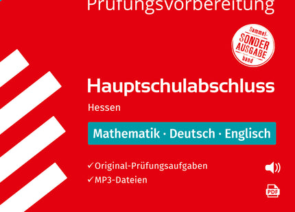 STARK Mathematik, Deutsch, Englisch - Hauptschulabschluss 2027 Hessen - Prüfungsvorbereitung