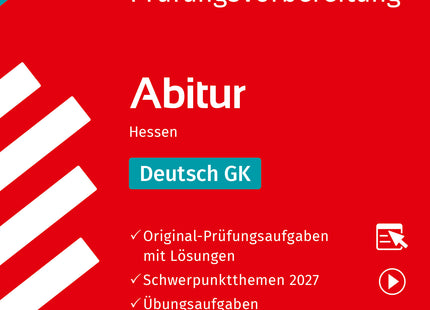 STARK Deutsch GK - Abitur 2027 Hessen - Prüfungsvorbereitung