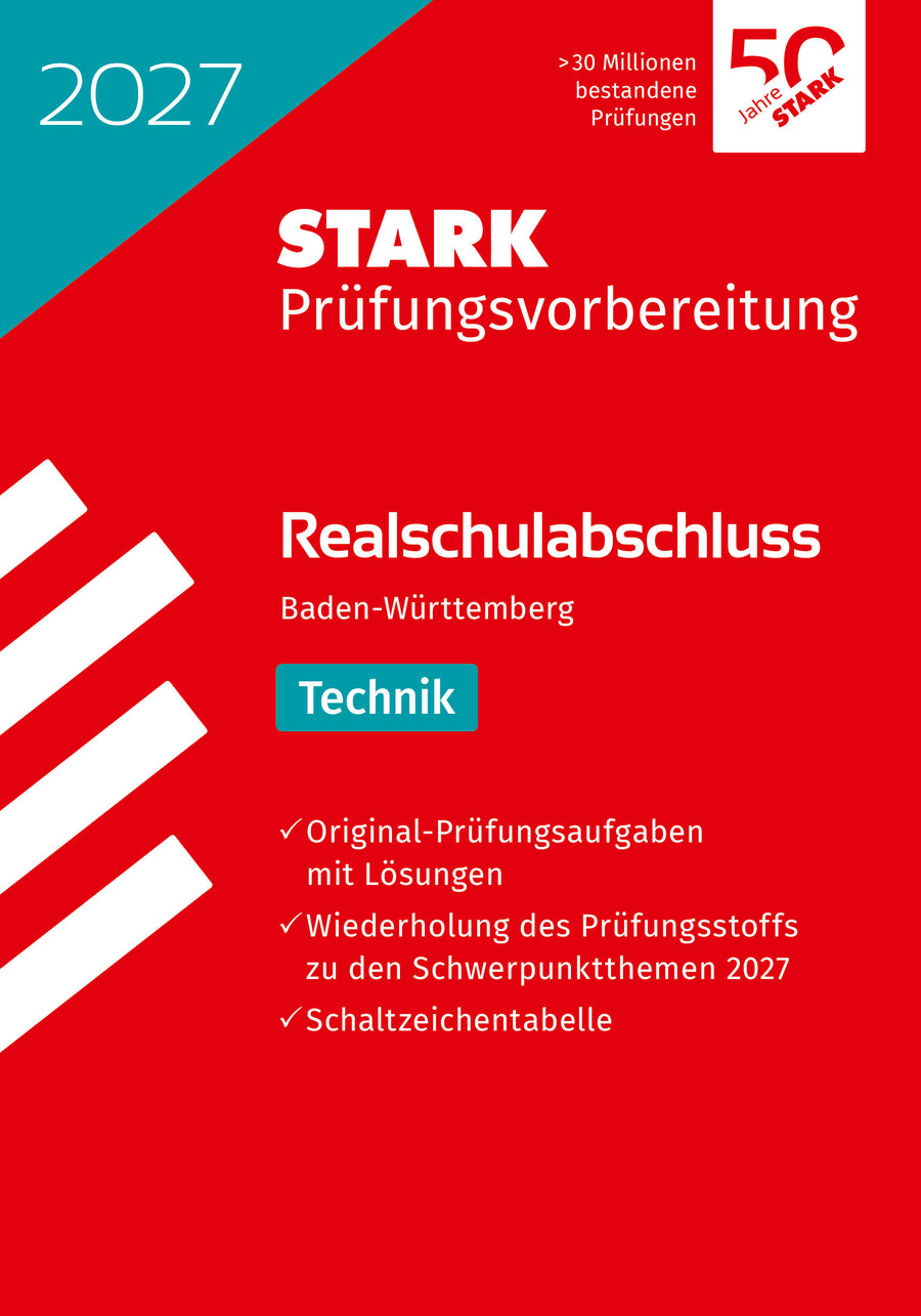 STARK Technik - Realschulabschluss 2027 BW - Prüfungsvorbereitung
