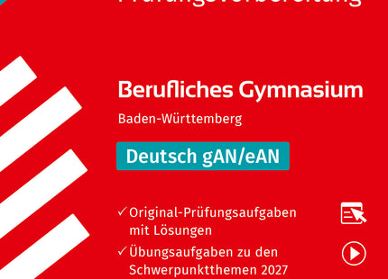 STARK Deutsch - Abitur Berufliches Gymnasium 2027 BW - Prüfungsvorbereitung