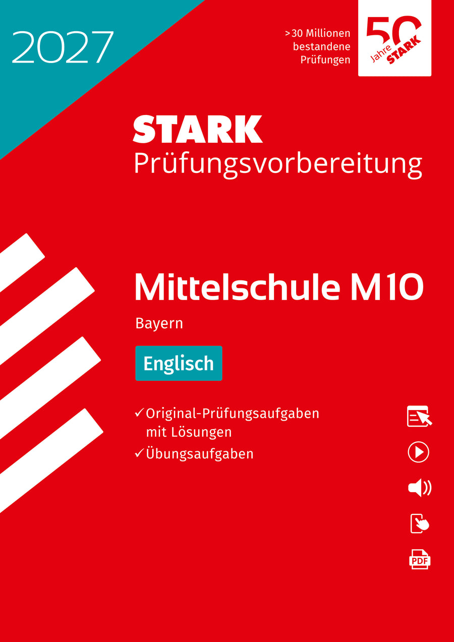 STARK Englisch 10. Klasse - M10 Mittelschule 2027 Bayern - Prüfungsvorbereitung