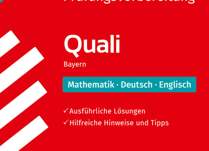 STARK Lösungen zu Mathematik, Deutsch, Englisch 9. Klasse - Quali Mittelschule 2027 Bayern - Prüfungsvorbereitung