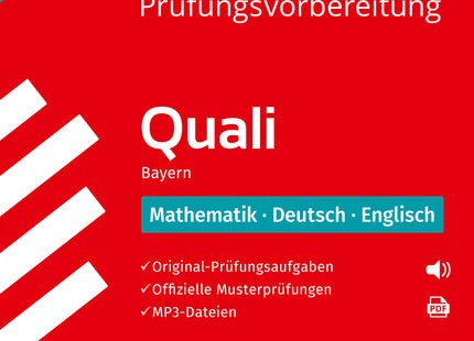 STARK Mathematik, Deutsch, Englisch 9. Klasse - Quali Mittelschule 2027 Bayern - Prüfungsvorbereitung