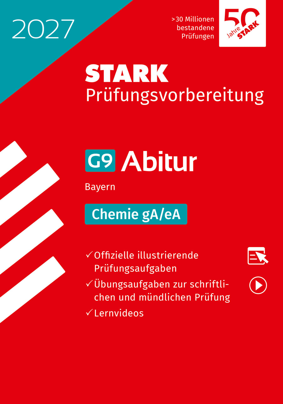 STARK Chemie gA/eA - Abitur 2027 Bayern - Prüfungsvorbereitung