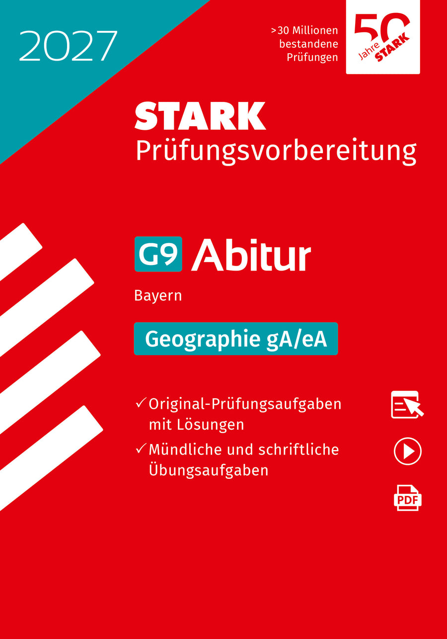 STARK Geographie gA/eA - Abitur 2027 Bayern - Prüfungsvorbereitung