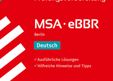 STARK Lösungen zu Deutsch - MSA/eBBR 2027 Berlin - Prüfungsvorbereitung