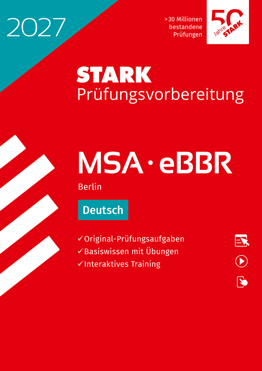 STARK Deutsch - MSA/eBBR 2027 Berlin - Prüfungsvorbereitung