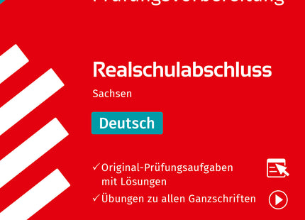 STARK Deutsch - Realschulabschluss 2027 Sachsen - Prüfungsvorbereitung