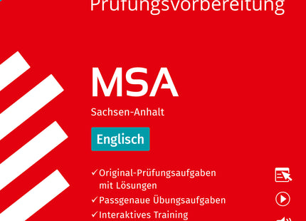 STARK Englisch - MSA (Mittlerer Schulabschluss) 2027 Sachsen-Anhalt - Prüfungsvorbereitung