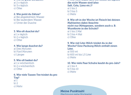 Viva con Agua Unterrichtspaket: Wasser im Alltag