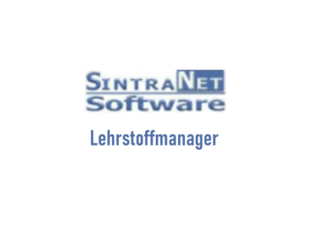 SintraNet Lehrstoffmanager – Modulare Windows-Software für Unterrichtsplanung