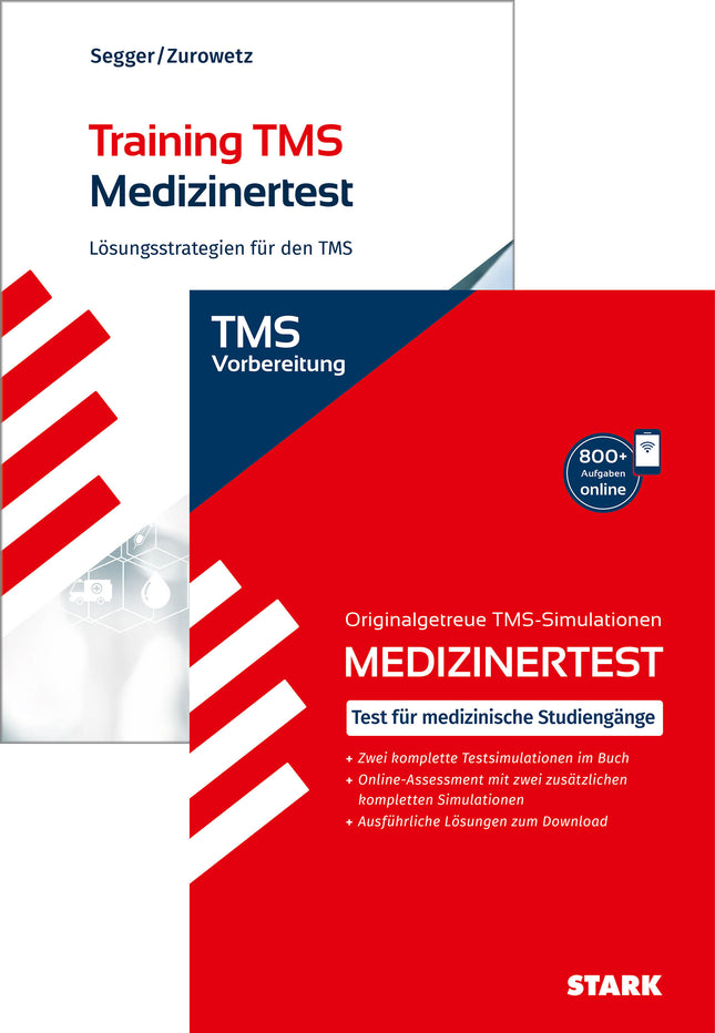 STARK TMS Vorteilspaket - Testsimulationen/ Training TMS 2026 - Der Medizinertest