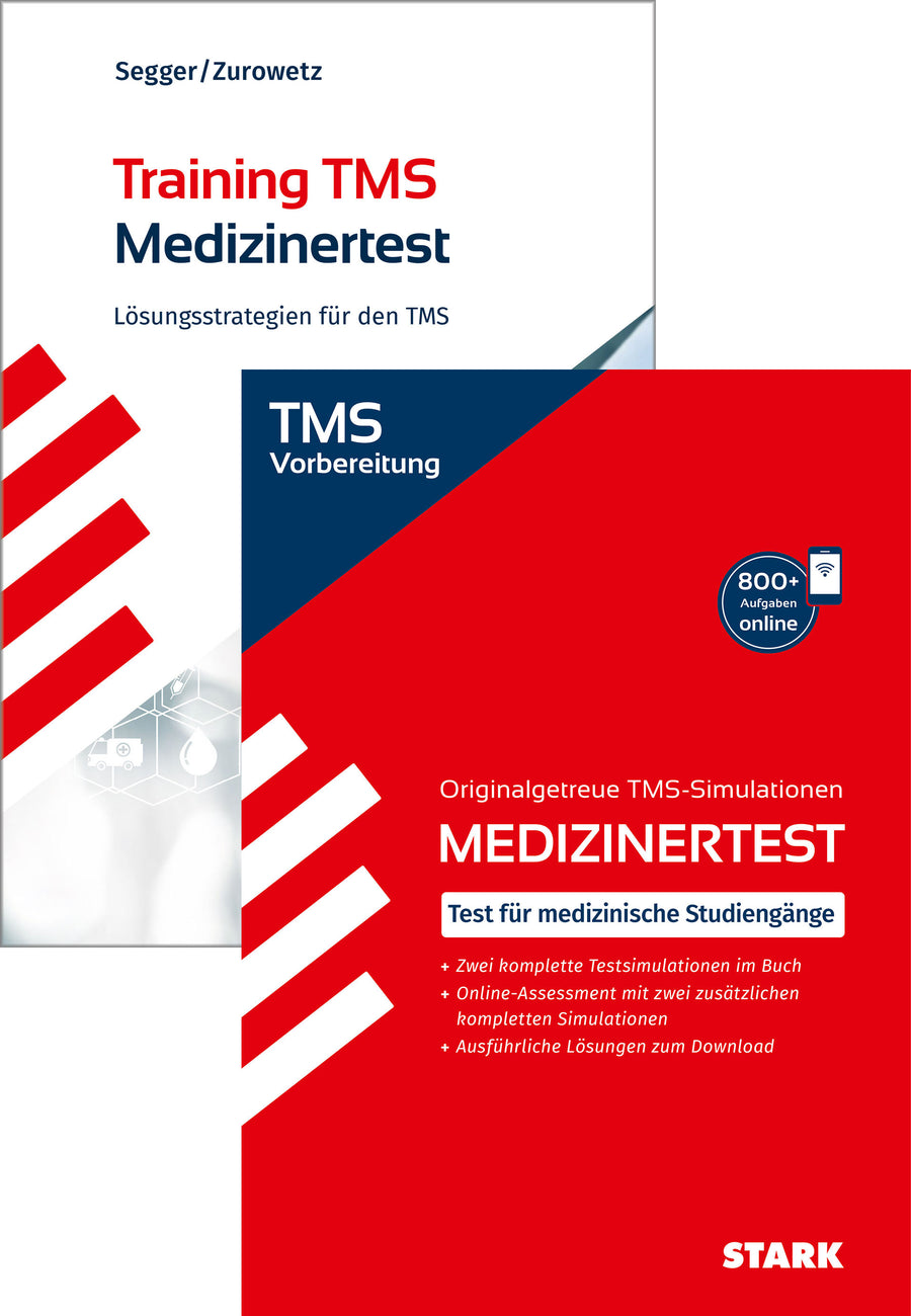 STARK TMS Vorteilspaket - Testsimulationen/ Training TMS 2026 - Der Medizinertest