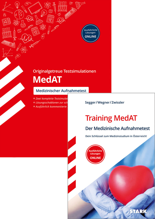 STARK MedAT Vorteilspaket - Testsimulationen/ Training MedAT - Der medizinische Aufnahmetest