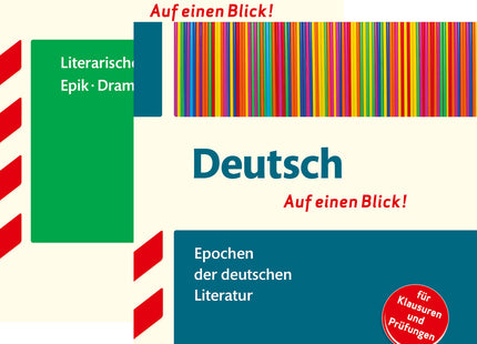 STARK Deutsch Vorteilspaket - Auf einen Blick! Gymnasium - Literaturepochen/Gattungen