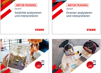STARK Deutsch Vorteilspaket - Abitur-Training - Erörtern und Sachtexte, Lyrik, Epik, Dramen