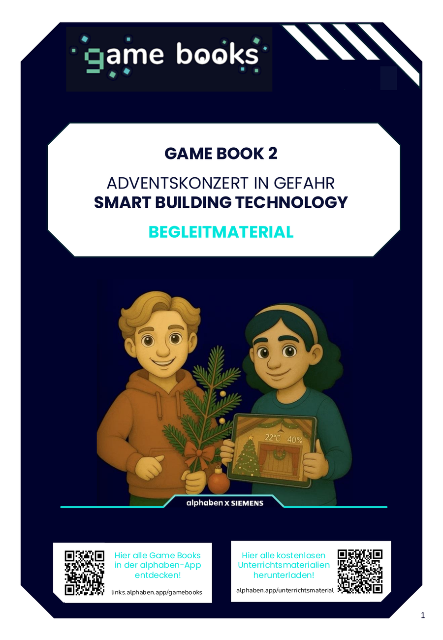 Smart Building Technology – Begleitmaterial zum alphaben Game Book 2